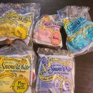 1992 Snow White Happy Meal Toys